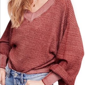 Free people south side thermal top